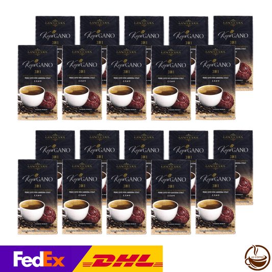 Gano Excel Ganolicious KopiGano 3-in-1 (15 Sachets/box) - 20 Boxes