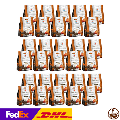 DXN Lingzhi Coffee 3-in-1 with Ganoderma (20 Sachets/pack) - 30 Boxes